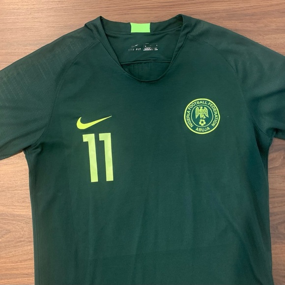 Nike Nigeria Supereagles National Team Victor Moses Soccer Football Jersey - Picture 3 of 8